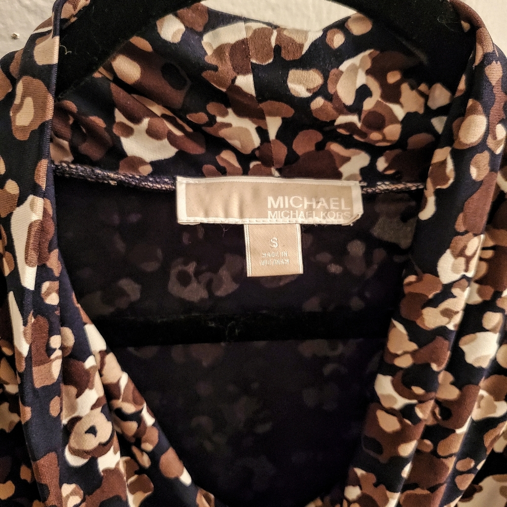 Michael Kors Camo Pattern Dress